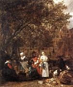 Vegetable Market in Amsterdam METSU, Gabriel